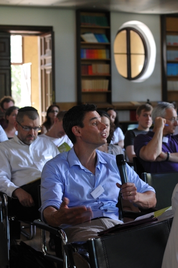 David Shneer während der Diskussion