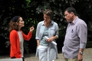 Ellie Schainker, Yvonne Kleinmann und Vladimir Levin