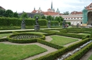 Garten des Palais Waldstein (Valdštejnský palác), des Sitzes des Senats des Parlaments der Tschechischen Republik