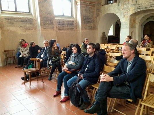 In der Synagoge von Třebíč