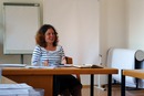 Heléna Tóth diskutiert über ihre Forschungen zu "Leben und Tod im Kommunismus"