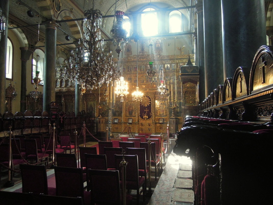 Kirche des griechisch-orthodoxen Patriarchats im Stadtteil Fener Kirche des griechisch-orthodoxen Patriarchats im Stadtteil Fener