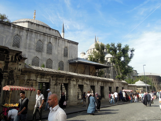 Straßenansichten in Beyazit