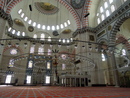 Die Süleymaniye-Moschee von innen