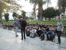 Pause im Park des Topkapi-Palastes