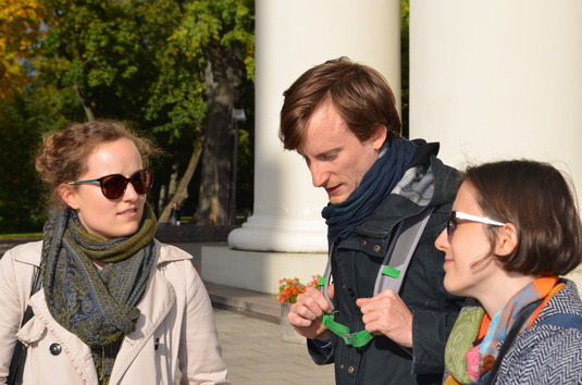 Katharina Ebner, David Schick und Carmen Reichert