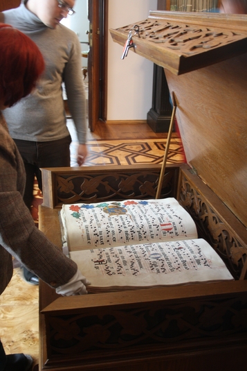 Handschrift aus der Frühen Neuzeit in der Bibliothek der Polnischen Akademie der Wissenschaften im Schloss Kórnik