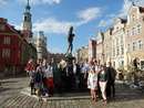 Die Gruppe auf dem Stary Rynek (Alter Marktplatz)
