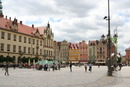 Der Marktplatz von Wrocław